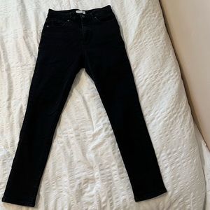 Loft Black Curvy Skinny Jeans